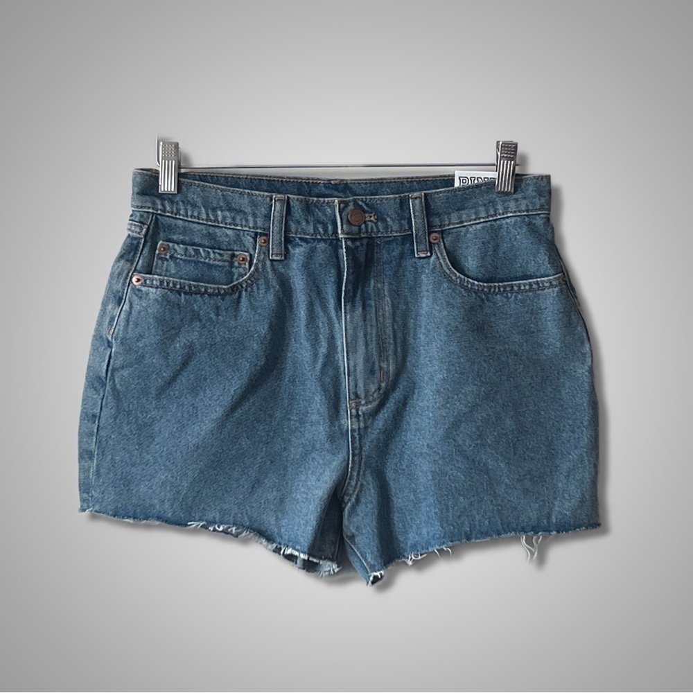 Victoria’s Secret PINK high waisted cut off jean shorts sz29